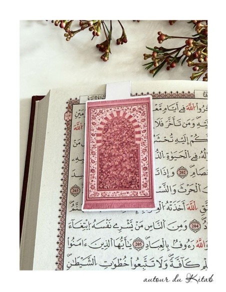 marque-page aimanté Rawda rose