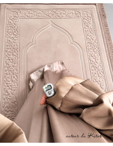 Carte Tasbih fleurs