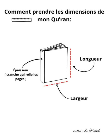 Couvre-Quran suédine