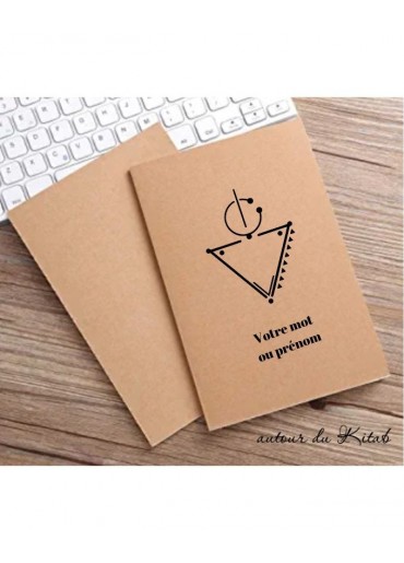 Carnet de notes personnalisable pages pointillées