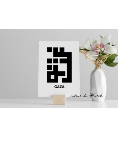 Cadre Acrylique Gaza - Décoration murale soutien Palestine