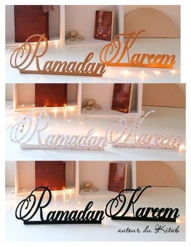 Décoration Ramadan Mubarak / Kareem