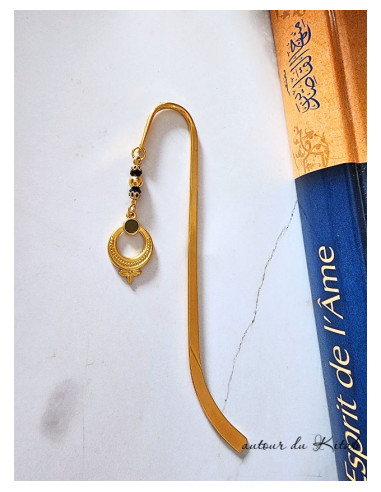 Bijou de Livre Ihsan Or - Signet élégant écriture arabe